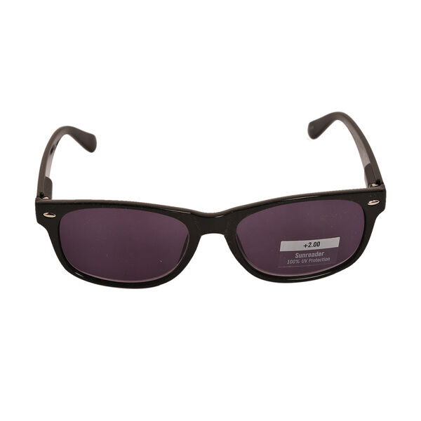 +2.00 Sonnenbrille, Blaulicht, schwarz image number 1