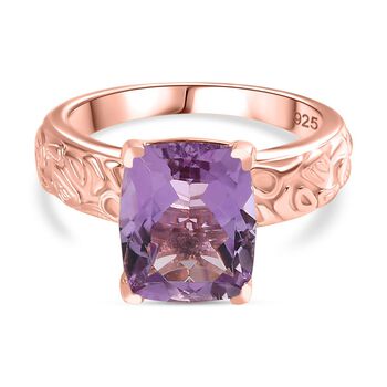 AA Rose De France Amethyst Ring - 4,18 ct.