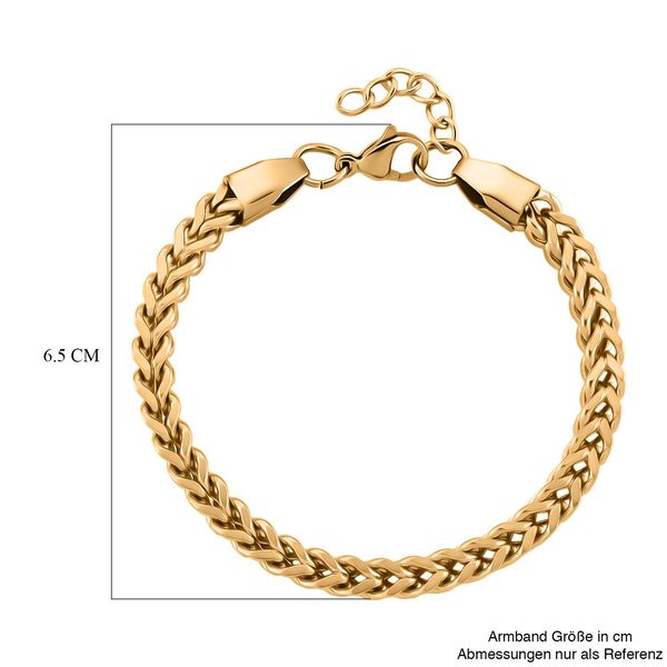 3D Spiga 20+5cm Armband in Goldton image number 5