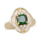 LUSTRO STELLA - Zirkonia Ring 925 Silber vergoldet  ca. 2,80 ct image number 0