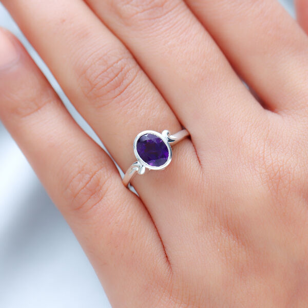 Afrikanischer Amethyst-Ring - 1,10 ct. image number 5