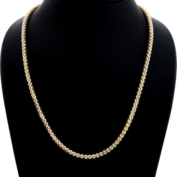 Coreana 50cm Kette in 925 Silber vergoldet image number 1