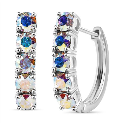J Francis gefertigt mit SWAROVSKI- AB Swarovski Kristall Ohrringe image number 0