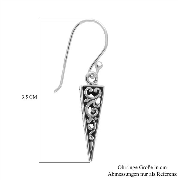 Royal Bali Kollektion - 925 Silber Ohrringe ca. 2,37g image number 5