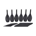 6er Set - Wasserdichte Solar Flackerflamme Gartenbeleuchtung, Größe 7,5x50 cm
