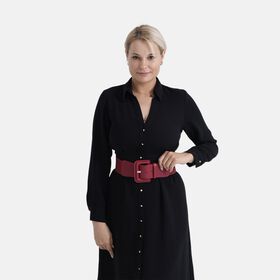 Square buckle belt