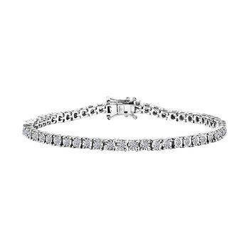 LUXURIANT 1,49 ct. SI Labor Diamant 19cm Armband