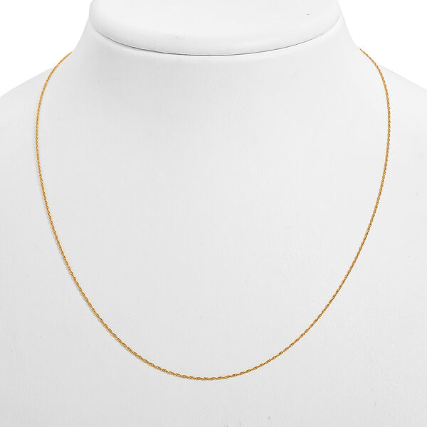 ILIANA - Kordelkette, ca. 45 cm, 750 Gelbgold image number 3