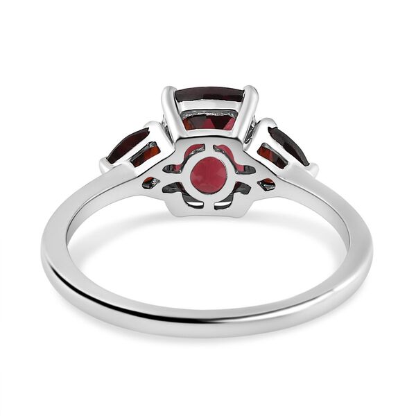 Nat&uuml;rlicher Mosambik Granat-Ring - 2,62 ct. image number 6