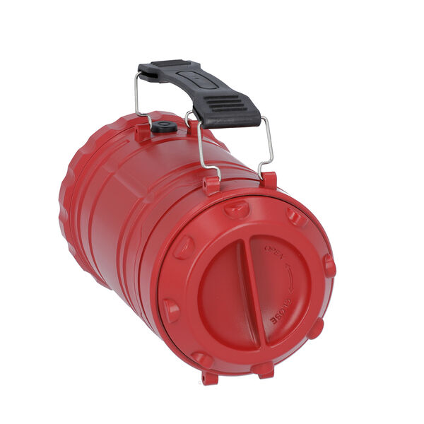 3 in 1 Flammenlaterne mit wei&szlig;em LED-Licht, Flammenlicht und Taschenlampe, rot image number 5