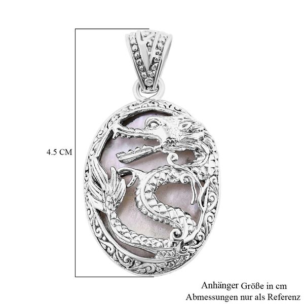 Perlmutt Anhänger 925 Silber image number 5