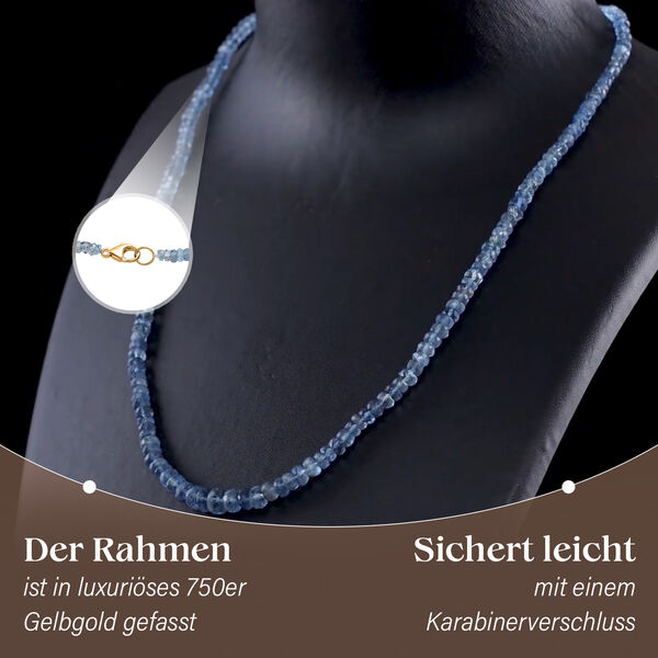 Santamaria Aquamarin 45cm Halskette in 750 Gold - 65 ct. image number 3