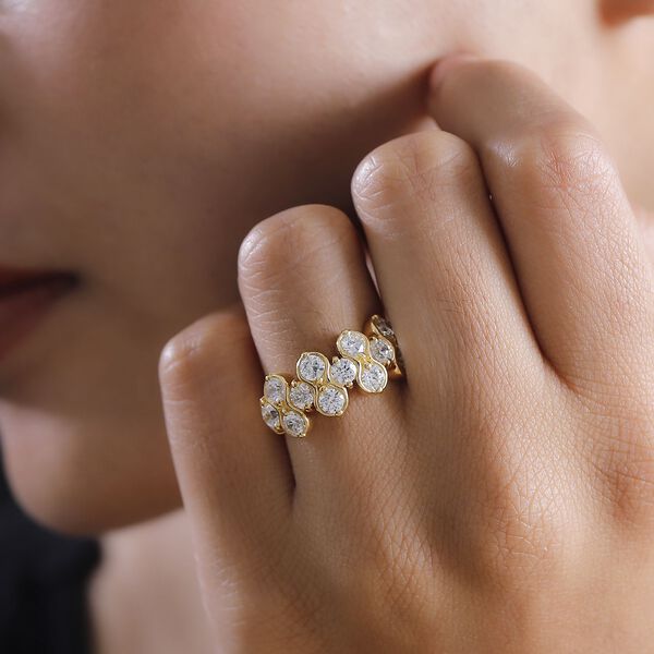 J Francis gefertigt mit SWAROVSKI- Swarovski Zirkonia Ring image number 3