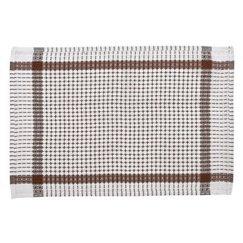 6er-Set gewebte Baumwoll-K&uuml;chent&uuml;cher, 35x55 cm, Mehrfarbig