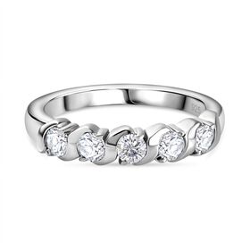 Moissanit Ring - 0,53 ct.