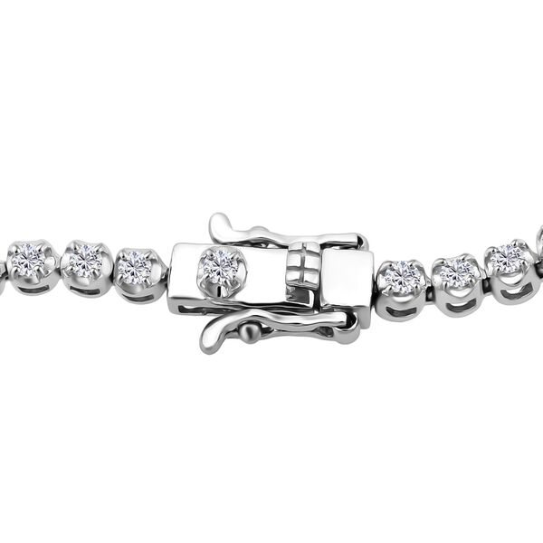 LUXURIANT GCI zertifiziertes VS1-SI1/D-F Labor Diamant 20cm Armband - 1,94 ct. image number 2