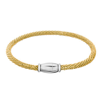 Armband, ca. 19 cm, 925 Silber vergoldet, ca. 8,70g