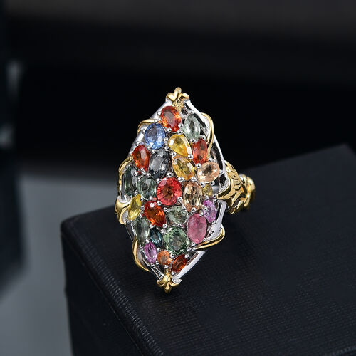 Multi Saphir Ring - 7,35 ct. image number 1