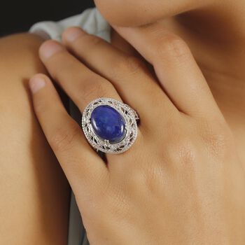 Lapislazuli Ring - 12,95 ct.
