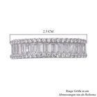 LUSTRO STELLA - Zirkonia Ring 925 Silber rhodiniert  ca. 0,81 ct image number 4