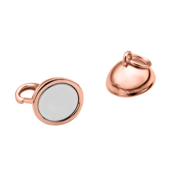 TOUCH und LOCK rosévergoldeter Silber-Magnet-Karabinerverschluss image number 8
