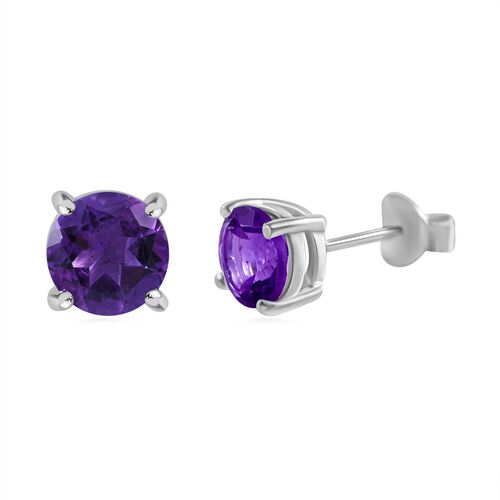 Afrikanische Amethyst-Ohrringe - 1,57 ct. image number 0