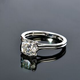 Moissanit Ring - 1,66 ct.