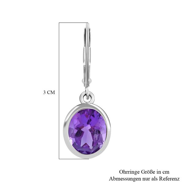 Afrikanische Amethyst-Ohrringe - 9,55 ct. image number 4
