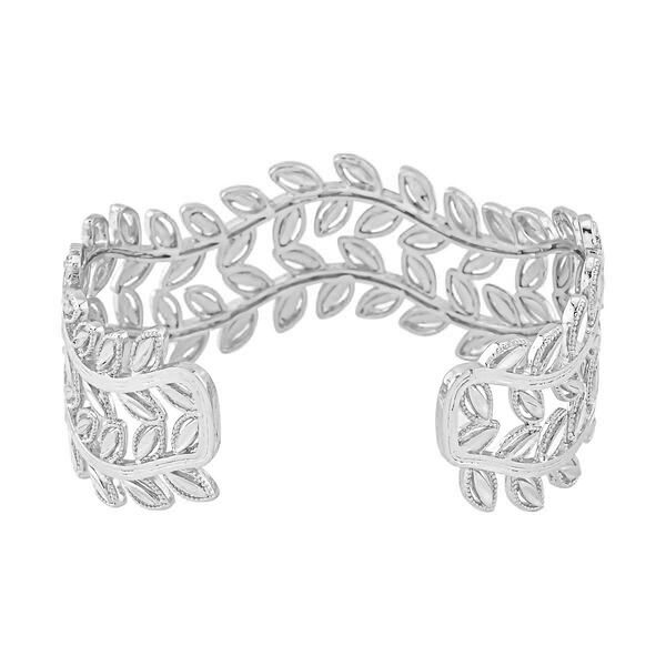 Flexibles Armreif, ca. 16.5-19.0cm, silberfarben image number 5