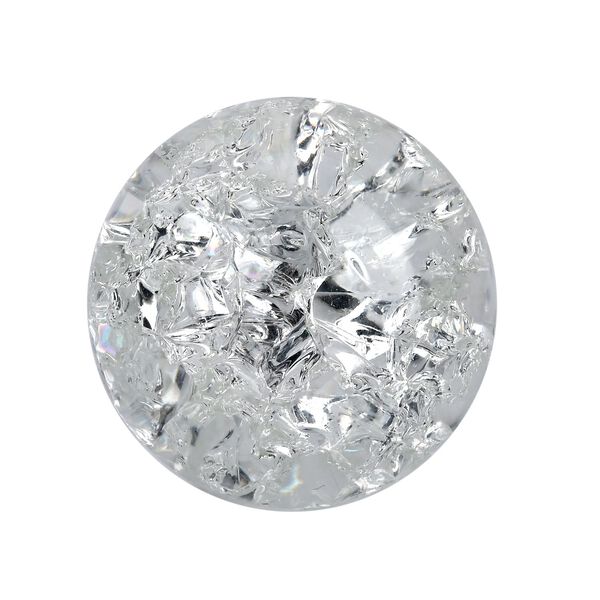 Wasserbrunnen - Buddha mit Glaskugel und Licht image number 11