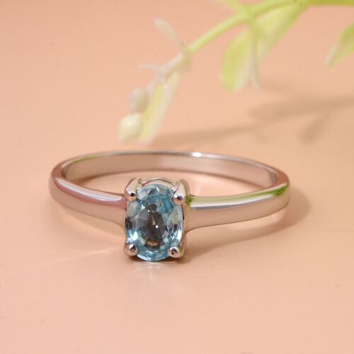 D'Joy AA blauer Zirkon Ring - 1,26 ct. image number 1