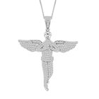 Moissanit Schmuckset 925 Silber rhodiniert ca. 1,99 ct.