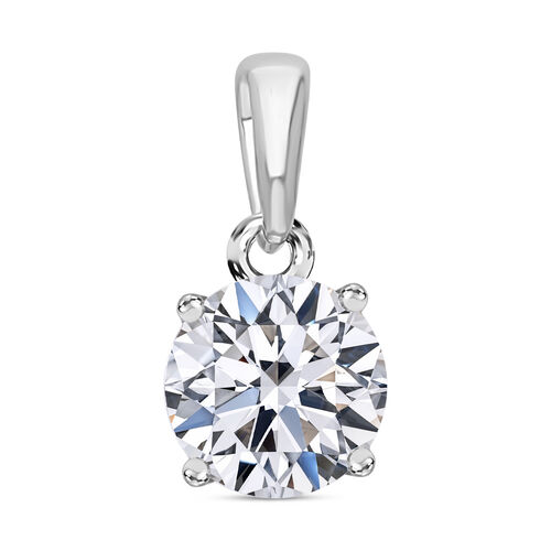 LUXURIANT DIAMOND- SGL zertifizierter VS-EF Labor Diamant Anhänger in 585 Weißgold - 1 ct. image number 0