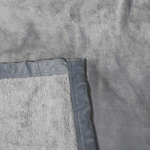 Premium Kuscheldecke aus 100% Mikrofaser, Grau image number 8