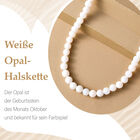 Pristine weiße Opal-Halskette image number 6