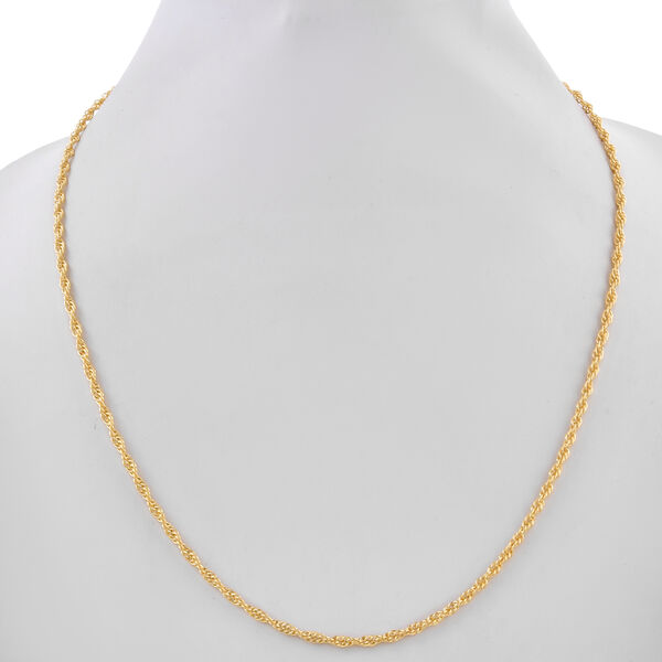 ILIANA - spezial Kordelkette, ca. 50 cm, 750 Gelbgold ca. 5,05g image number 3