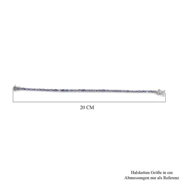 Tansanit Eternity Armband, 19cm - 8,28 ct. image number 5