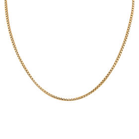 925 Silber vergoldet Kette ca. 56 cm ca. 13,18g
