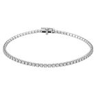 D'Joy Moissanit Armband ca. 19 cm 925 Silber rhodiniert ca. 2,49 ct.