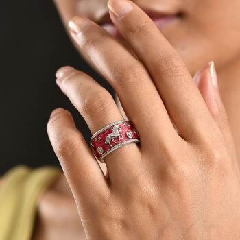 LUXURIANT DIAMOND - Lab Grown Diamant SI-GH Ring 925 Silber rhodiniert (Gr&ouml;&szlig;e 17.00)