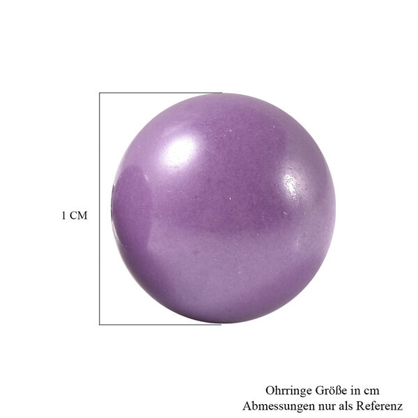 Phosphosiderit Ohrstecker, 925 Silber rhodiniert, ca. 14,50 ct image number 4