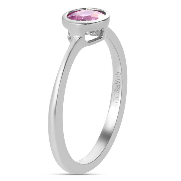 RHAPSODY AAAA rosa Saphir Solit&auml;r-Ring, 950 Platin  ca. 0,62 ct image number 5