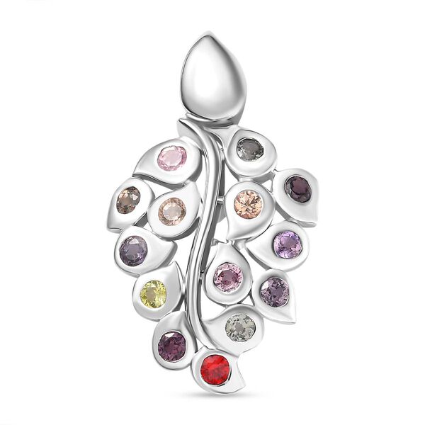 AA mehrfarbiger Saphir-Anh&auml;nger - 1,34 ct.