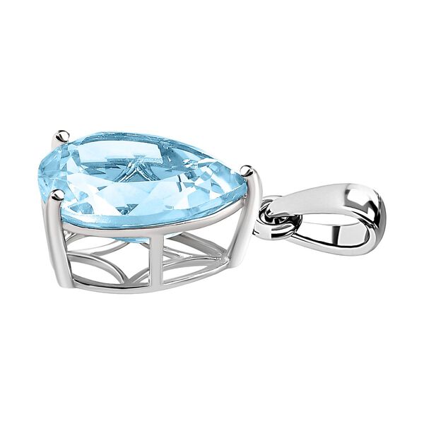 Himmelblauer Topas-Anh&auml;nger -9,75 ct. image number 4