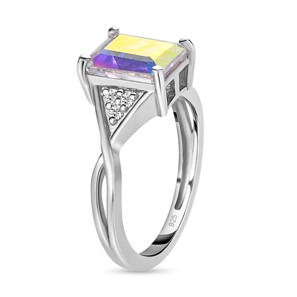 Merkur mystischer Topas und Moissanit-Ring - 2,92 ct. image number 5