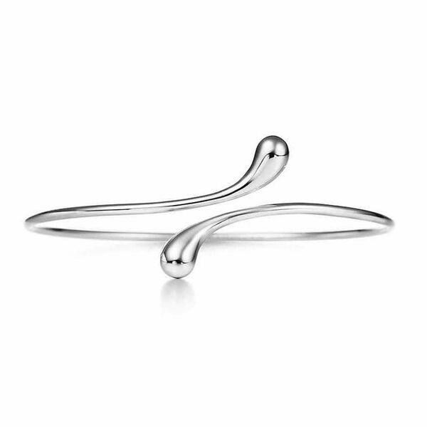 Bypass Armband in Silberton, 18 cm image number 0