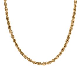 Seilkette in 916 Gelbgold