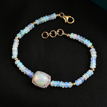 D'Joy AA nat&uuml;rliches, &auml;thiopisches Welo Opal 18cm Armband - 15 ct.