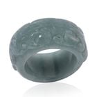 EXTREM SELTEN - Natürlicher Olmek Jadeit Ring 17 cm ca. 55.00 ct (Größe 17.00)
