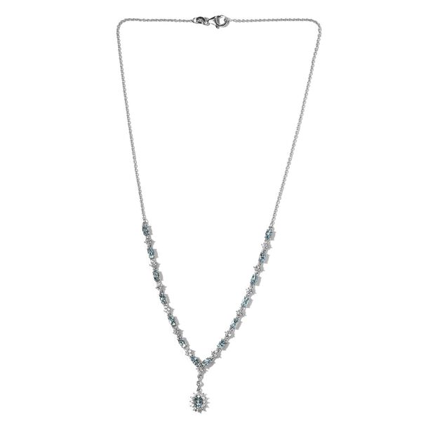 Santamaria Aquamarin Collier, ca. 45 cm, ca. 4,64 ct image number 7